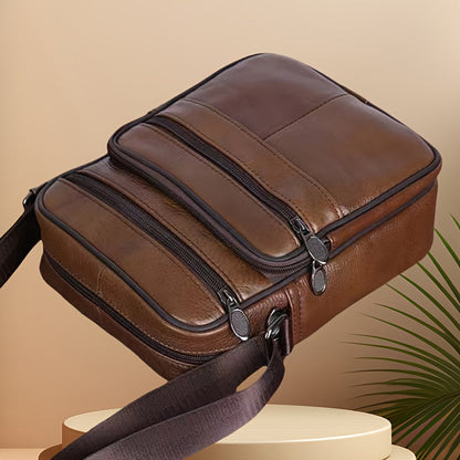 UrbanHide leren crossbody rughoes