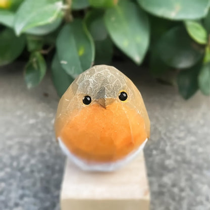 WoodRobin houten vogelbeeldje