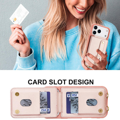 iPhone 17 Pro Hoesje met Pasjeshouder en Koord