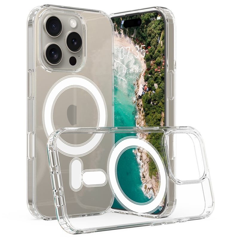 iPhone 16 Pro transparant MagSafe hoesje