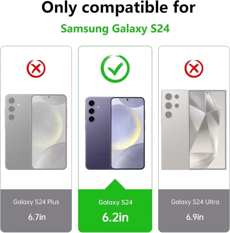 Galaxy S24 360° Ultra Clear Hoesje