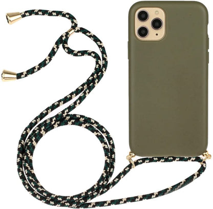iPhone 16 Pro Max Crossbody TPU Hoesje met Koord