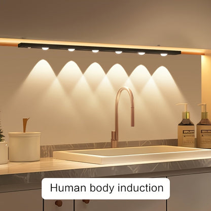LumiSense oplaadbare LED kastlamp met bewegingssensor