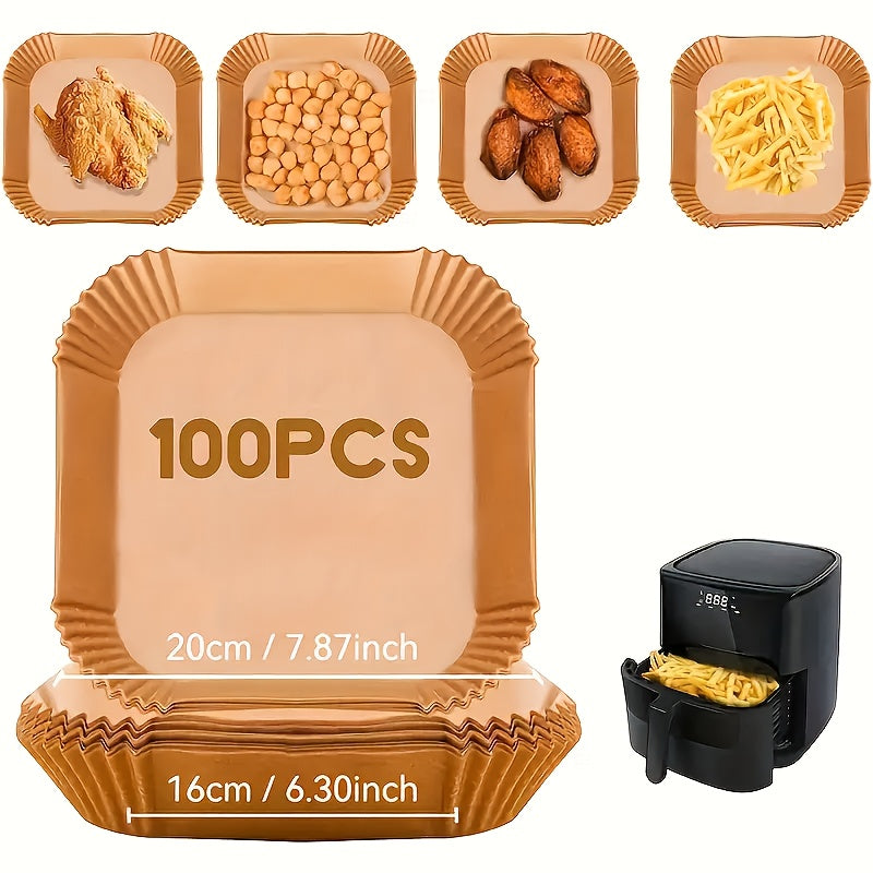 CrispGuard Liners anti-aanbak airfryer papier