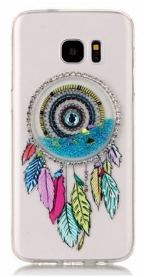 Samsung Galaxy S7 Edge TPU glitterhoesje