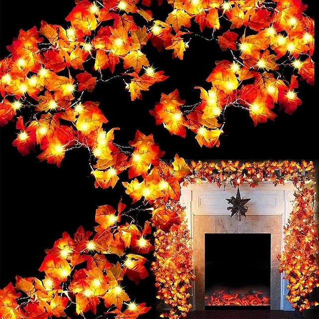 AutumnLed LED esdoornblad lichtketting