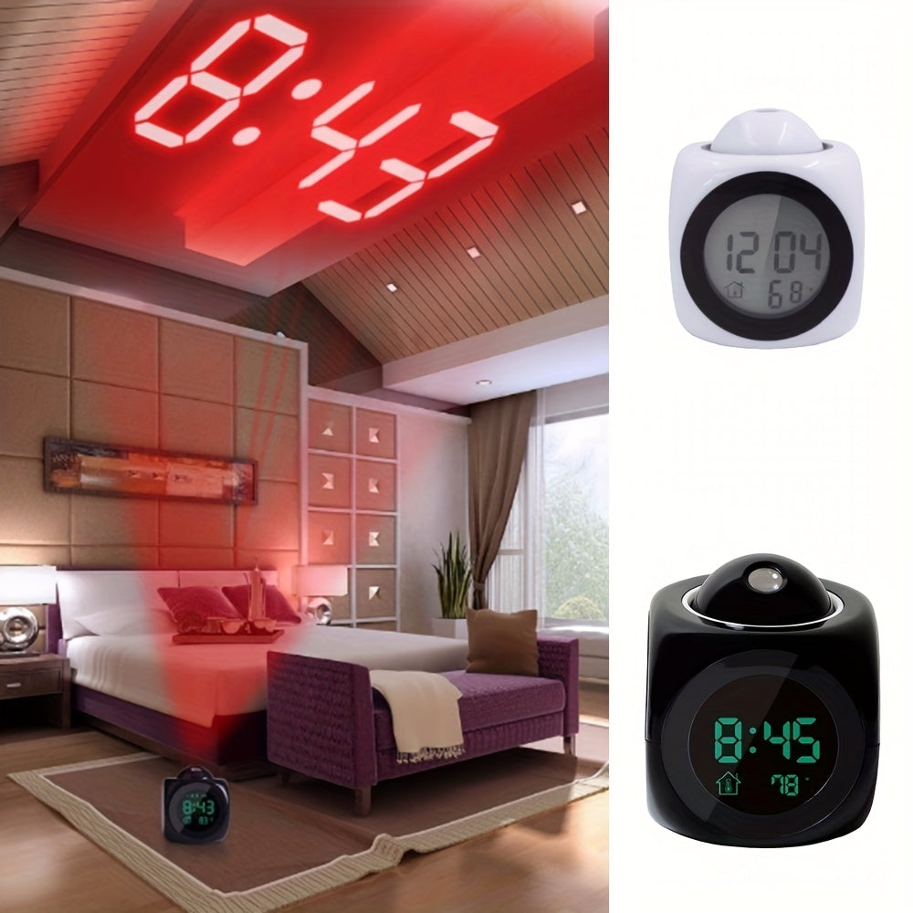 LCD Projectiewekker met LED-Display en Snooze