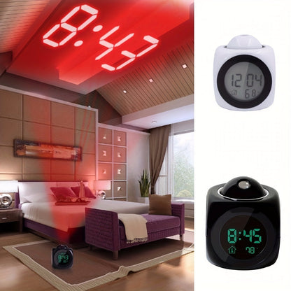 LCD Projectiewekker met LED-Display en Snooze