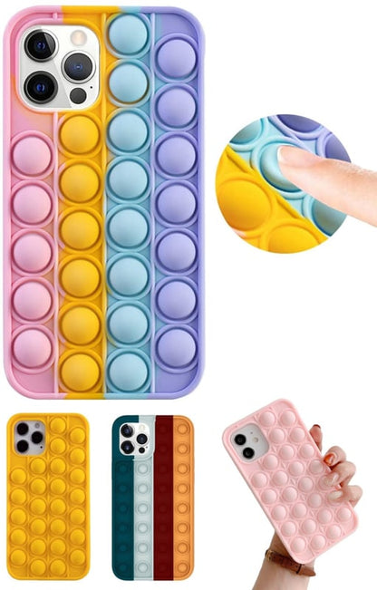 Pop It Fidget Toy hoesje voor iPhone 12 / 12 Pro