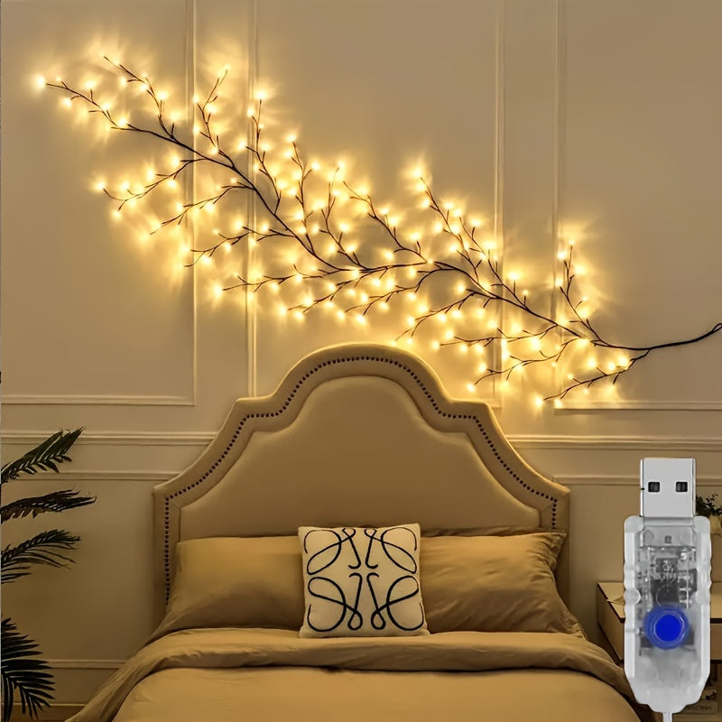 AMill wilgenrank LED wandlamp