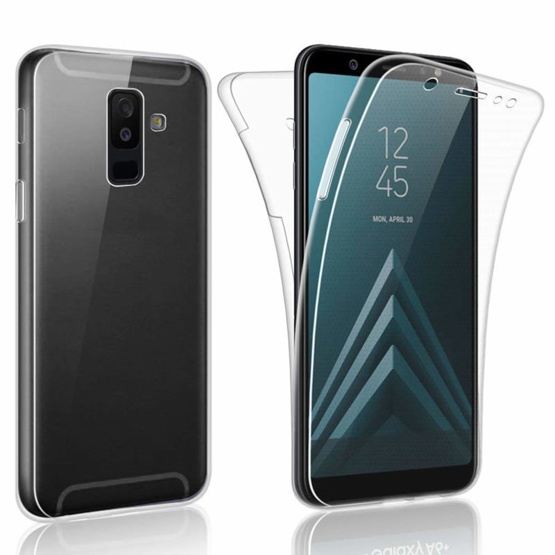 Galaxy A6 Plus (2018) 360° transparant TPU hoesje