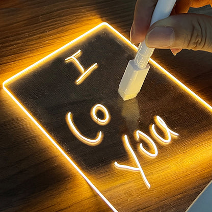 BrightNote LED nachtlampje memobord