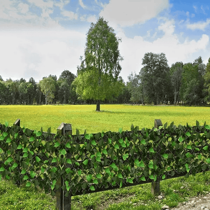 GreenHaven uitschuifbare kunstklimop privacy-schutting