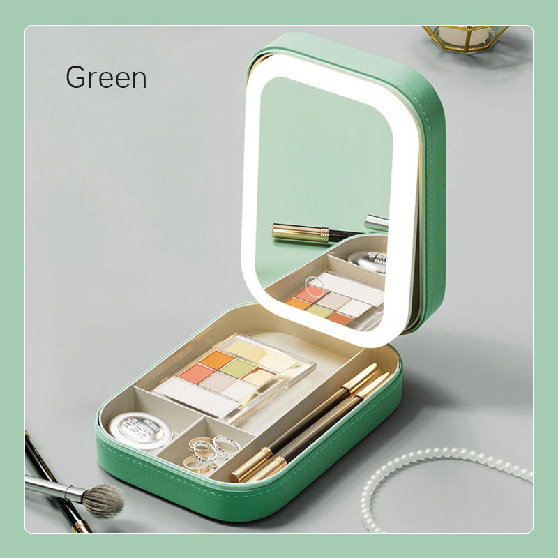 MirrorChic LED Make-Up Spiegel en Organizer