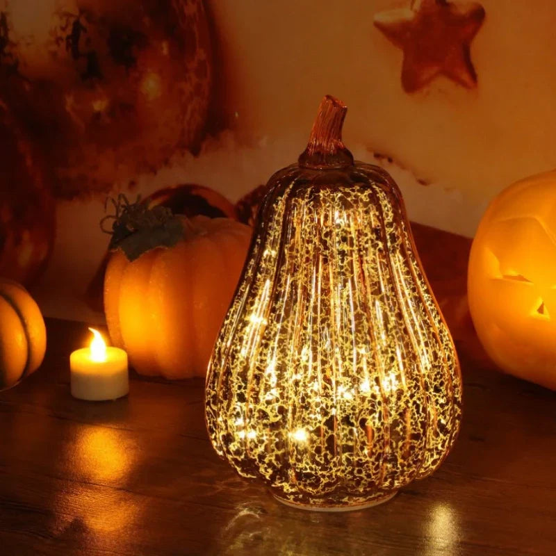 Lumio handgeblazen glazen herfstverlichting