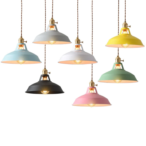 Retro abstracte design hanglamp