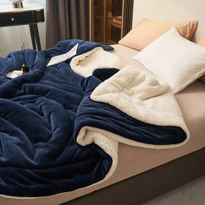 Flanel-Fleece Knuffeldeken