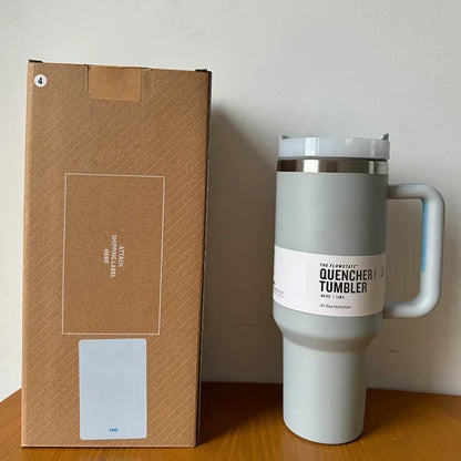 ThermoTumbler vacuüm geïsoleerde beker met handvat