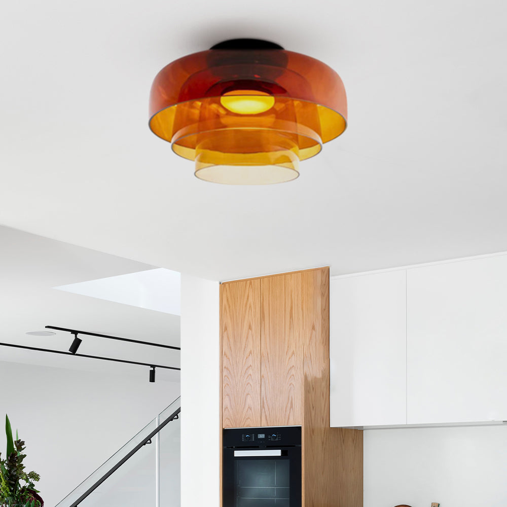 Lumio design glazen plafondlamp