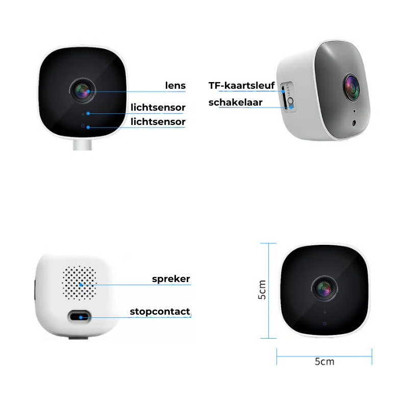 SecureView HD slimme beveiligingscamera