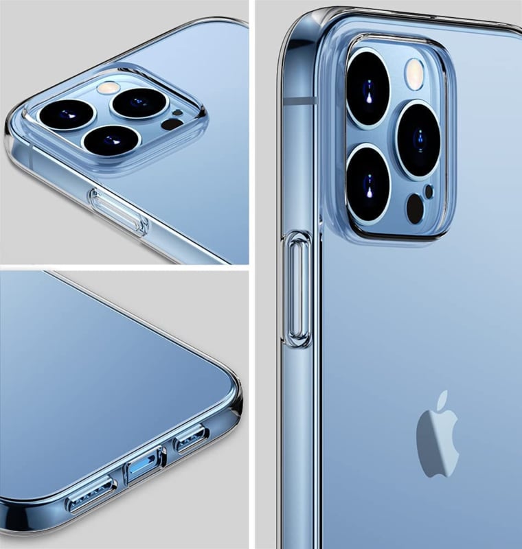 iPhone 13 Pro Premium zacht TPU hoesje transparant