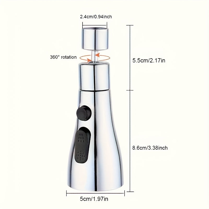 SlimSpoelen 360° roterende kraanverlenger
