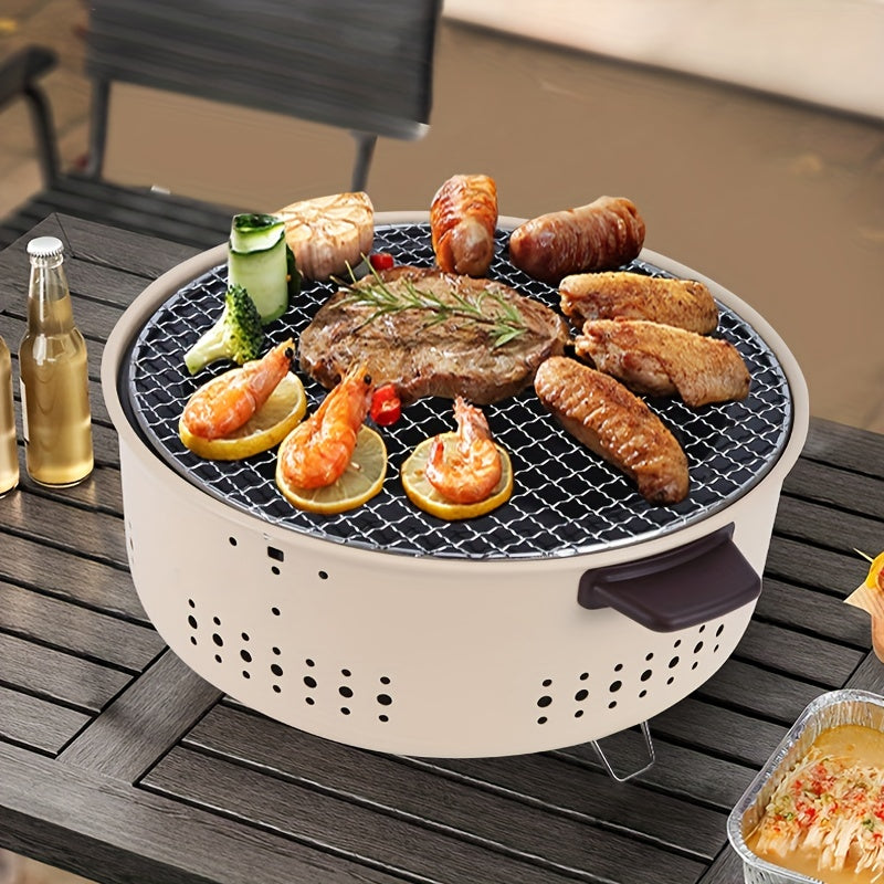GrillMate Fold opvouwbare houtskoolbarbecue