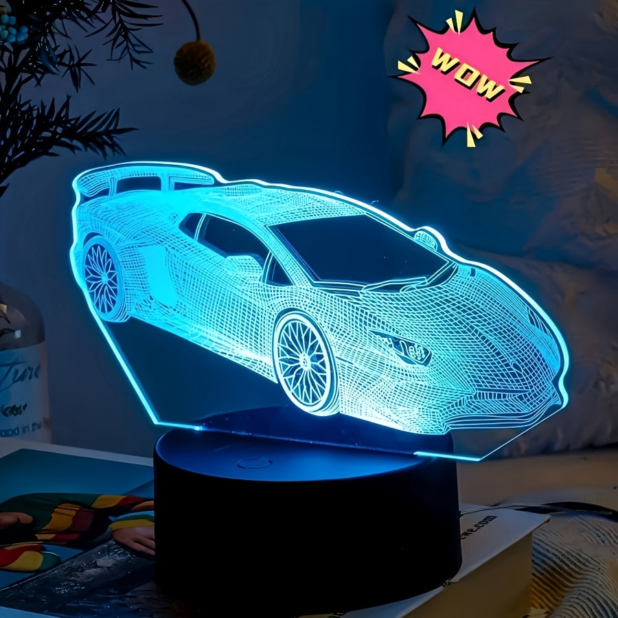 SpeedGlow 3D auto nachtlamp