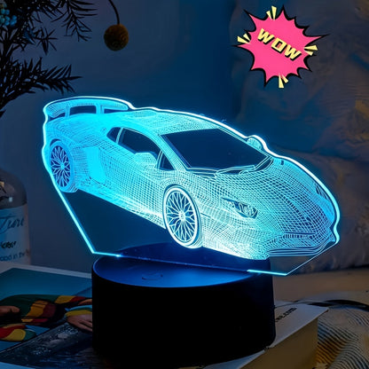 SpeedGlow 3D auto nachtlamp
