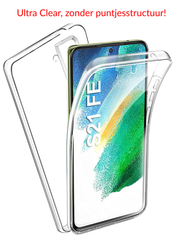 Galaxy S21 FE 360° Ultra Clear hybride telefoonhoesje
