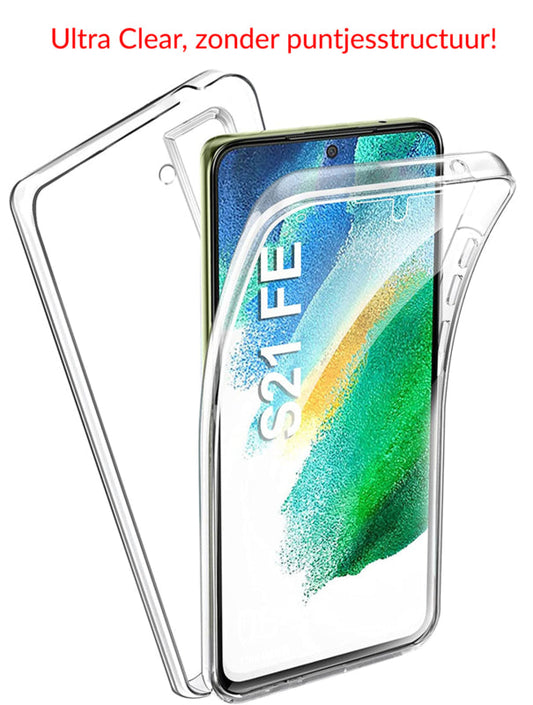 Galaxy S21 FE 360° Ultra Clear hybride telefoonhoesje