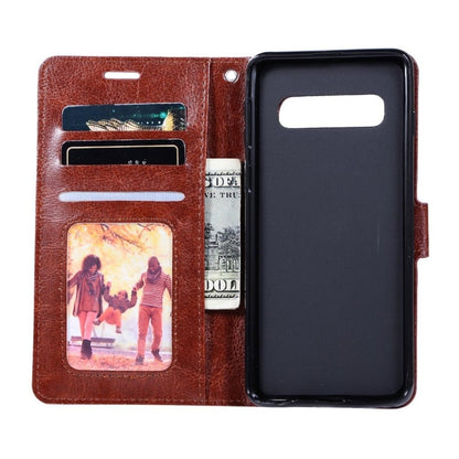 Galaxy S10 Plus Leren Portemonnee Hoesje