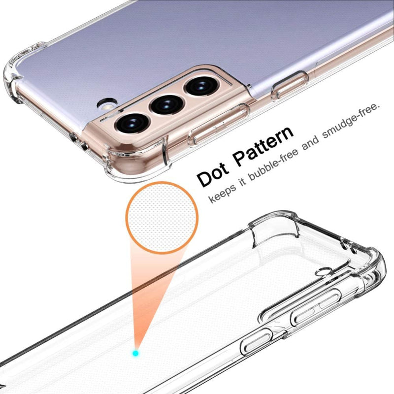 Samsung Galaxy S21 transparant schokbestendig TPU hoesje