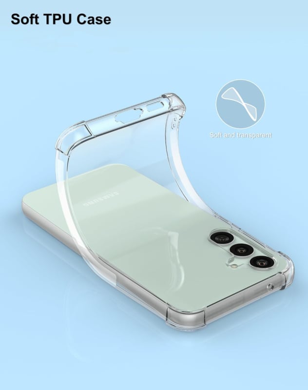 Galaxy S23 FE Air Cushion transparant hoesje