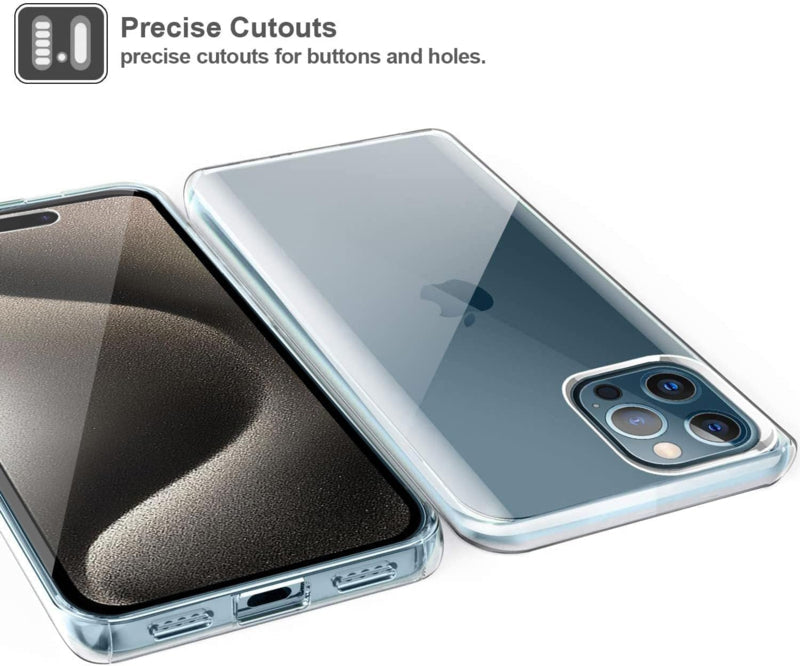 Ultra Clear 360° Hoesje voor iPhone 15 Pro Max