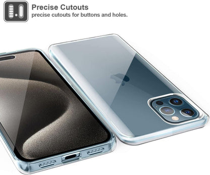 Ultra Clear 360° Hoesje voor iPhone 15 Pro Max