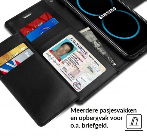Galaxy S8 Plus Rich Diary portemonnee hoesje
