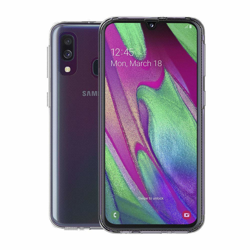 Galaxy A40 360° transparant TPU hoesje