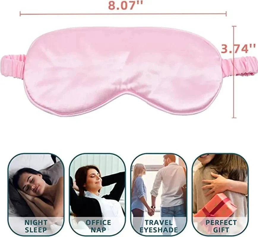 CalmEyes zijdezacht slaapmasker