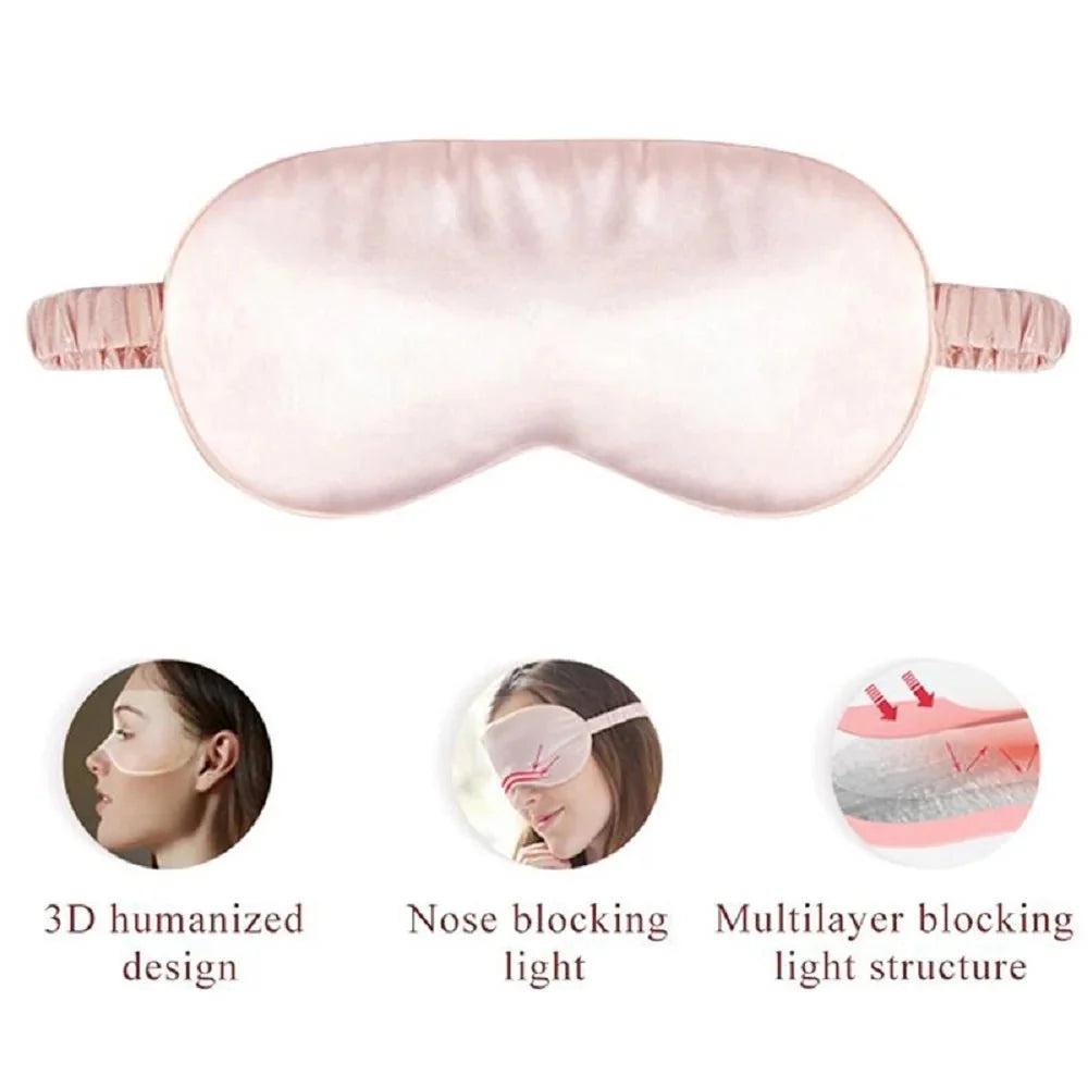 CalmEyes zijdezacht slaapmasker