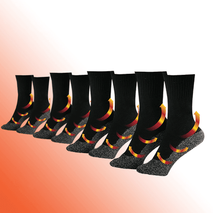 Warmly gealuminiseerde thermo wintersokken