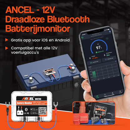 ANCEL BM200 draadloze accumonitor