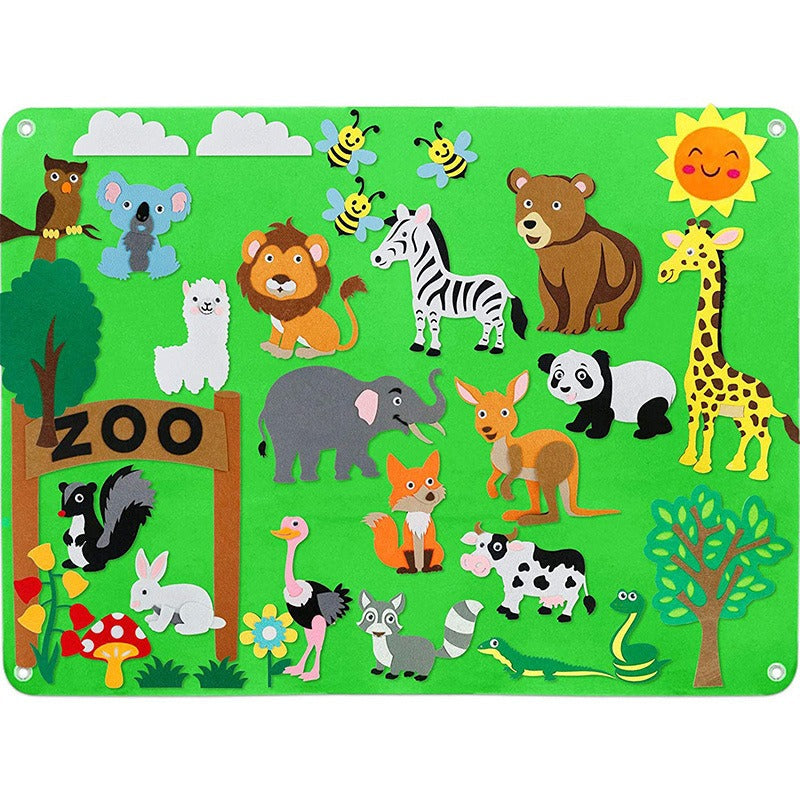 VelvetiKIDS interactief peuter viltbord