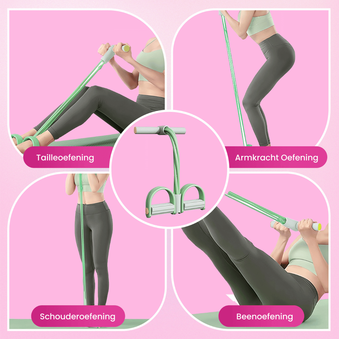 AbbyFit elastische trekkoordtrainer