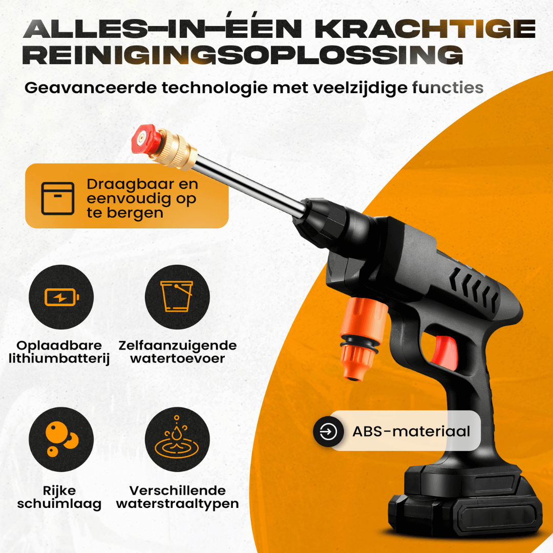 AeroWash accu-hogedrukreiniger