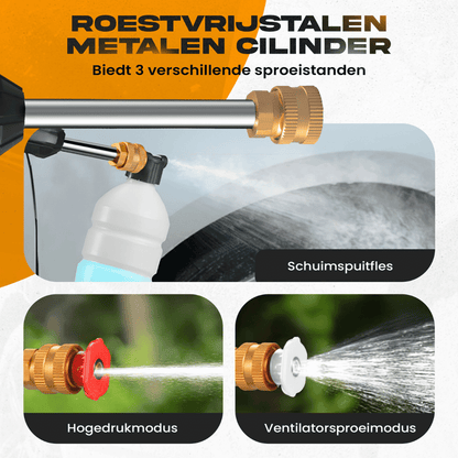 AeroWash accu-hogedrukreiniger