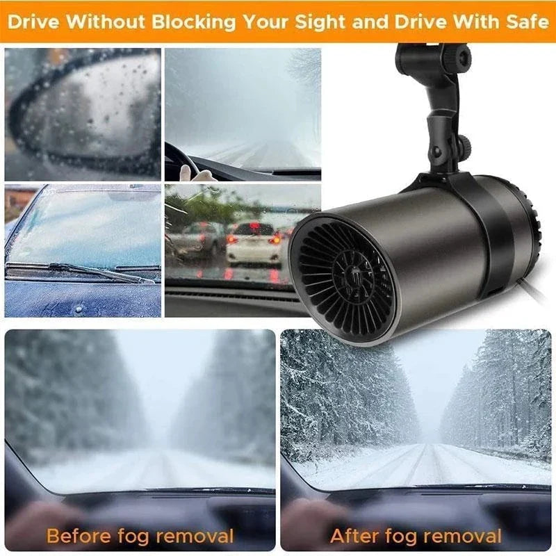 FrostClear draagbare autoverwarmer en ontdooier