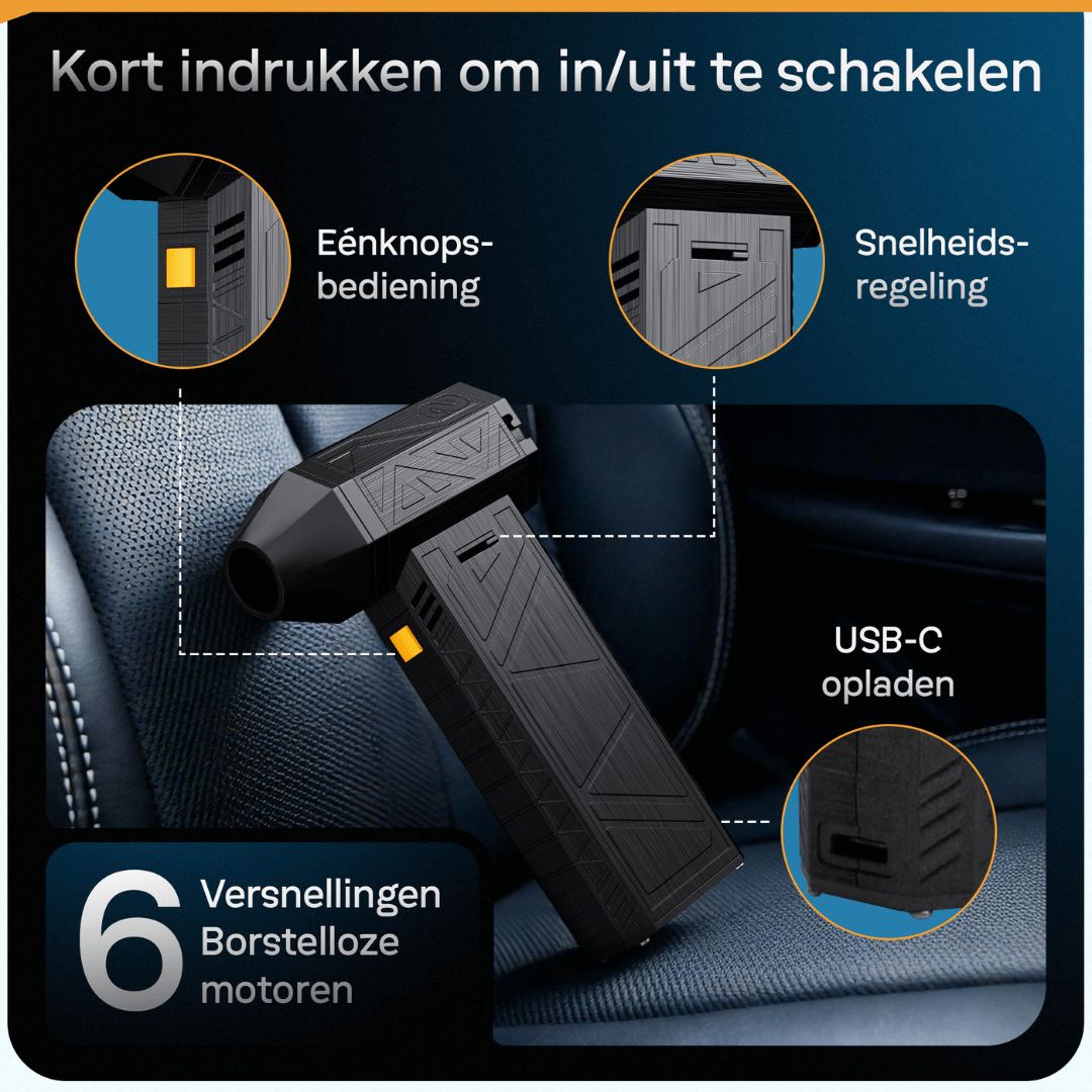 AirWhizz Elite draadloze luchtblazer