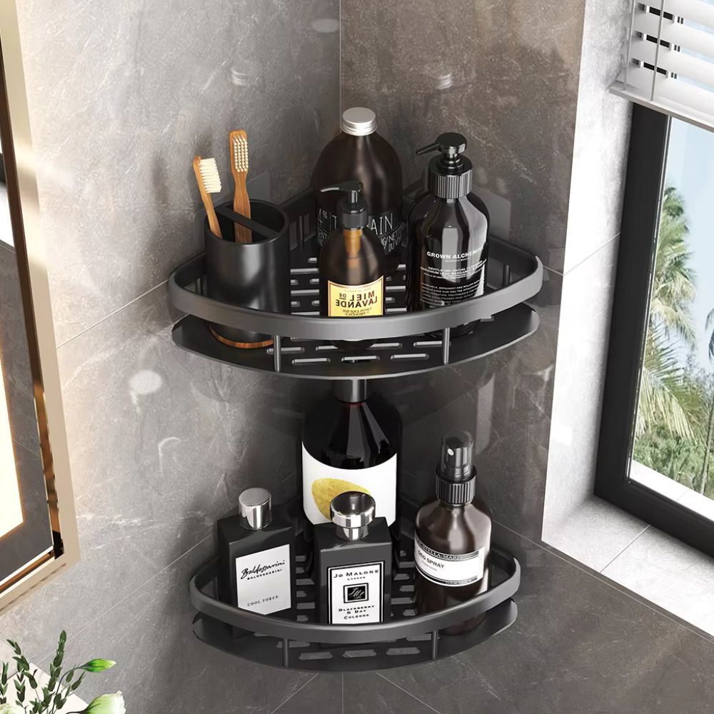 Aluminium doucheplank met zelfklevende bevestiging