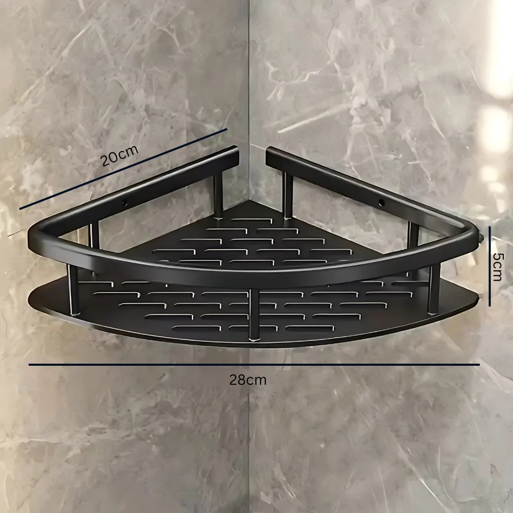 Aluminium doucheplank met zelfklevende bevestiging